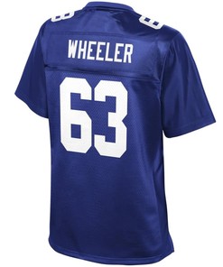Chad Wheeler New York Giants Nfl Pro Line Womens Team Color Player Jersey - Royal