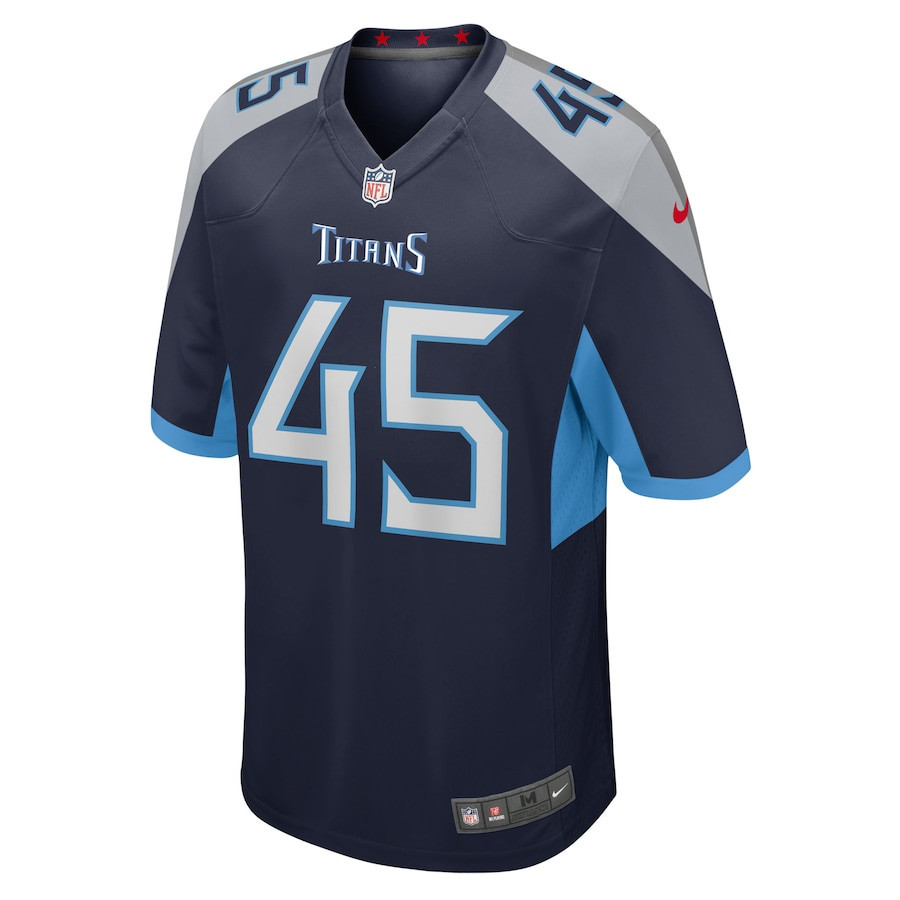 Chance Campbell Tennessee Titans Player Game Jersey - Navy