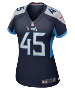Chance Campbell Tennessee Titans Women's Player Game Jersey - Navy