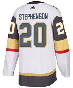 Chandler Stephenson 20 Vegas Golden Knights Stanley Cup 2023 Champions Patch Away Breakaway Men Jersey - White