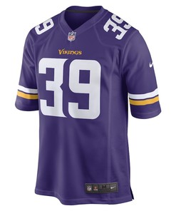 Chandon Sullivan Minnesota Vikings Game Player Jersey - Purple