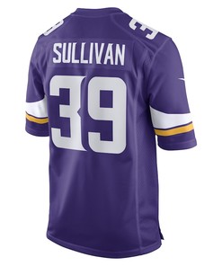 Chandon Sullivan Minnesota Vikings Game Player Jersey - Purple