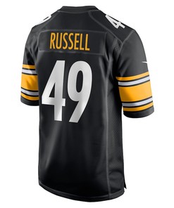 Chapelle Russell Pittsburgh Steelers Game Player Jersey - Black