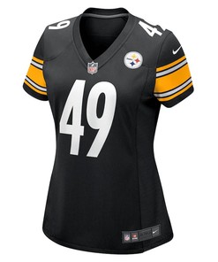 Chapelle Russell Pittsburgh Steelers Women's Game Player Jersey - Black