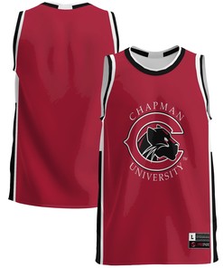 Chapman Panthers Basketball Jersey - Red Ncaa