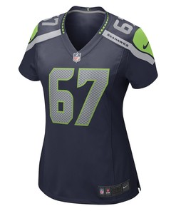 Charles Cross Seattle Seahawks Women's Game Player Jersey - College Navy