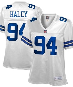 Charles Haley Dallas Cowboys Nfl Pro Line Womens 1992 Retired Player Jersey - White