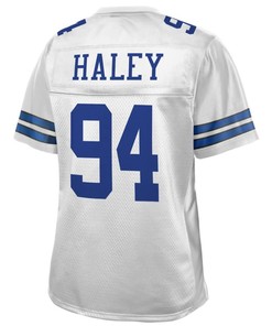 Charles Haley Dallas Cowboys Nfl Pro Line Womens Retired Player Jersey - White