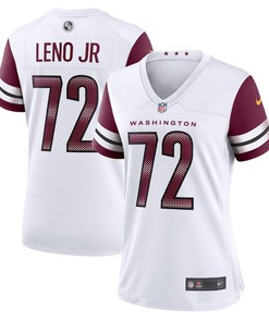 Charles Leno Jr. 72 Washington Commanders Women's Away Game Player Jersey - White