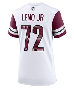 Charles Leno Jr. 72 Washington Commanders Women's Away Game Player Jersey - White