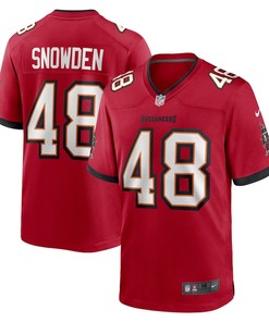 Charles Snowden 48 Tampa Bay Buccaneers Home Game Player Jersey - Red