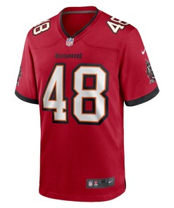 Charles Snowden 48 Tampa Bay Buccaneers Home Game Player Jersey - Red