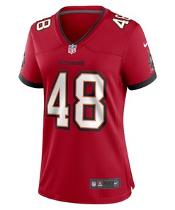 Charles Snowden 48 Tampa Bay Buccaneers Women's Home Game Player Jersey - Red