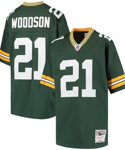 Charles Woodson Green Bay Packers Mitchell & Ness Retired Player Legacy Jersey - Green Nfl