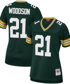 Charles Woodson Green Bay Packers Mitchell & Ness Womens 2010 Legacy Replica Player Jersey - Green Nfl