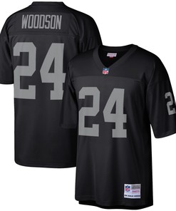 Charles Woodson Las Vegas Raiders Mitchell & Ness Legacy Replica Jersey - Black Nfl