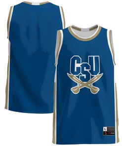 Charleston Southern Buccaneers Basketball Jersey - Blue Ncaa