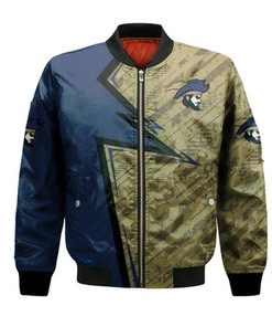 Charleston Southern Buccaneers Bomber Abstract Pattern Sport- NCAA
