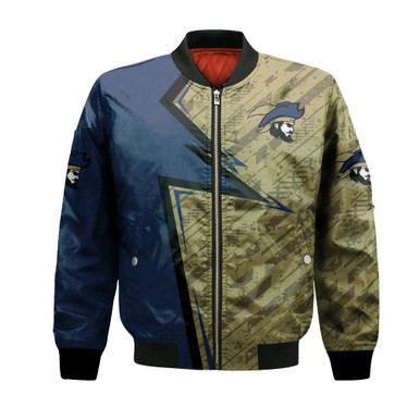 Charleston Southern Buccaneers Bomber Abstract Pattern Sport- NCAA