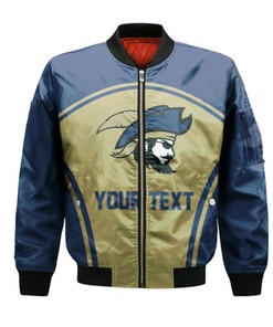 Charleston Southern Buccaneers Bomber Curve Style Sport- NCAA