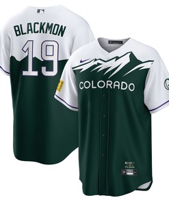 Charlie Blackmon Colorado Rockies 2022 City Connect Replica Player Jersey - Green Mlb