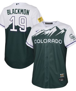 Charlie Blackmon Colorado Rockies 2022 City Connect Replica Player Jersey - Green Mlb
