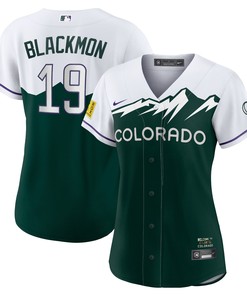 Charlie Blackmon Colorado Rockies Womens 2022 City Connect Replica Player Jersey - Green Mlb