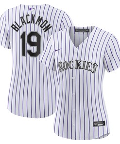 Charlie Blackmon Colorado Rockies Womens Home Replica Player Jersey - White Mlb