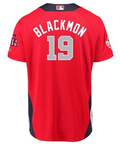 Charlie Blackmon National League Majestic 2018 Mlb All-star Game Home Run Derby Player Jersey - Red