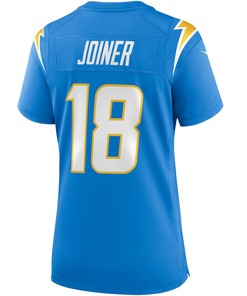 Charlie Joiner 18 Los Angeles Chargers Women's Game Retired Player Jersey - Powder Blue