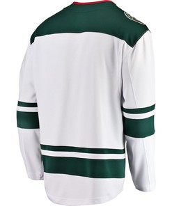 Charlie Stramel #41 Minnesota Wild 2023 NHL Draft Away Men Jersey - White