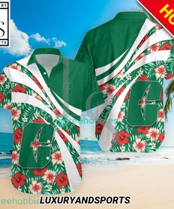 Charlotte 49Ers NCAA Hibiscus Tropical Flower Hawaiian Shirt