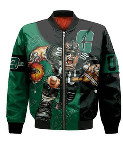 Charlotte 49ers Bomber Jacket Football Go On - NCAA