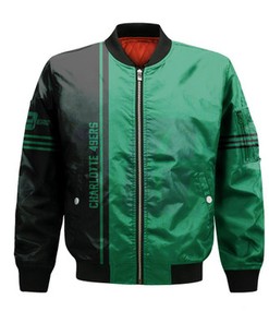 Charlotte 49ers Bomber Jacket Half Style - NCAA