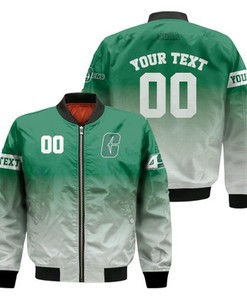 Charlotte 49ers Fadded Bomber Jacket - NCAA