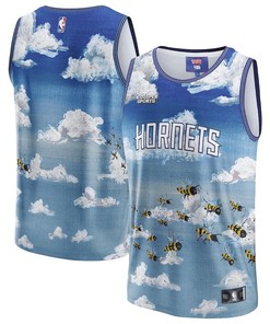 Charlotte Hornets & KidSuper Studios Unisex Hometown Jersey - Blue
