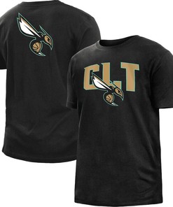 Charlotte Hornets New Era 2022/23 City Edition T-Shirt - Black