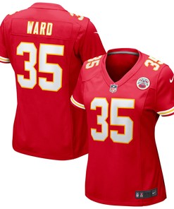 Charvarius Ward Kansas City Chiefs Womens Game Jersey - Red Nfl