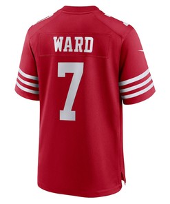 Charvarius Ward San Francisco 49ers Game Player Jersey - Scarlet