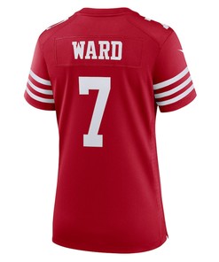 Charvarius Ward San Francisco 49ers Women's Game Player Jersey - Scarlet