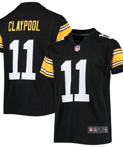 Chase Claypool Pittsburgh Steelers Alternate Game Jersey - Black Nfl