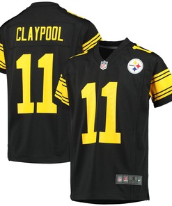 Chase Claypool Pittsburgh Steelers Alternate Player Game Jersey - Black Nfl