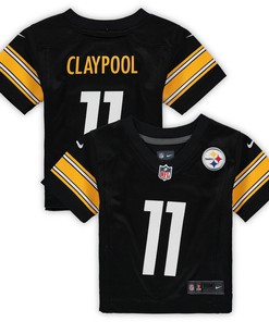 Chase Claypool Pittsburgh Steelers Infant Game Jersey - Black Nfl