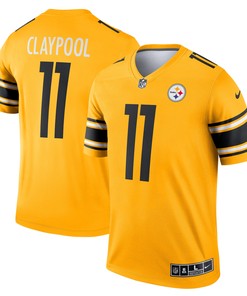 Chase Claypool Pittsburgh Steelers Inverted Legend Jersey - Gold Nfl