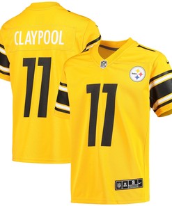 Chase Claypool Pittsburgh Steelers Inverted Team Game Jersey - Gold Nfl