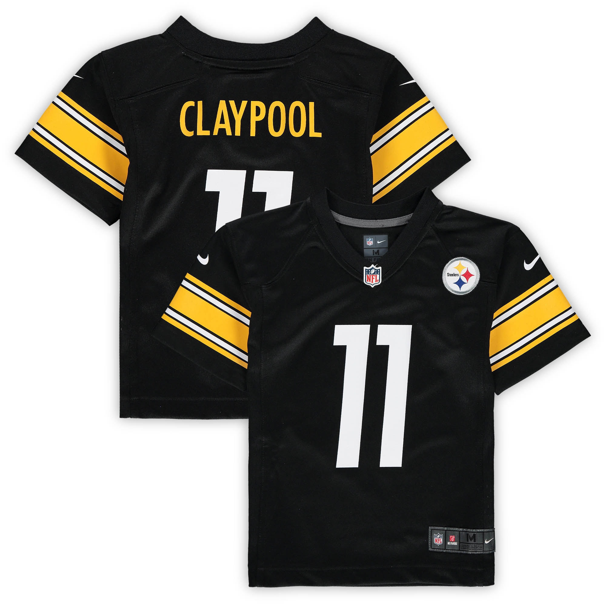 Chase Claypool Pittsburgh Steelers Preschool Game Jersey - Black Nfl