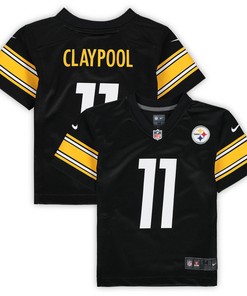Chase Claypool Pittsburgh Steelers Preschool Game Jersey - Black Nfl