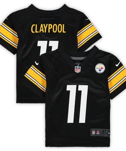 Chase Claypool Pittsburgh Steelers Toddler Game Jersey - Black Nfl