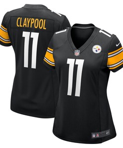 Chase Claypool Pittsburgh Steelers Womens Player Game Jersey - Black Nfl