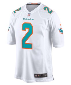 Chase Edmonds 2 Miami Dolphins Game Player Jersey - White